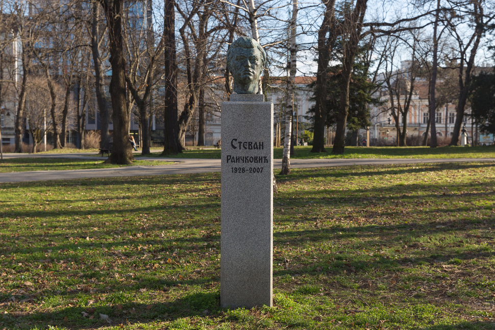 Spomenik Stevanu Raičkoviću, Kalemegdan.